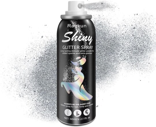 Body Glitter, Body Glitter Spray, Glitter Spray for Hair and Body, Long-Lasting and Quick-Drying Silver Glitter Hairspray Suitable for Stage, Festival Rave and Makeup Prom (2.11 Fl Oz) | Michaels Body Glitter, Body Glitter Spray, Glitter Spray for Hair and Body, Long-Lasting and Quick-Drying Silver Glitter Hairspray Suitable for Stage, Festival Rave and Makeup Prom (2.11 Fl Oz) | Michaels